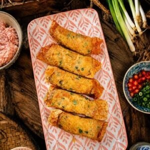 Fatty Aunt Hokkian Chicken minced Gho Hiong 肥嫂福建鸡肉五香