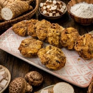Mushroom Yan Fried Cake / 香菇芋头饼